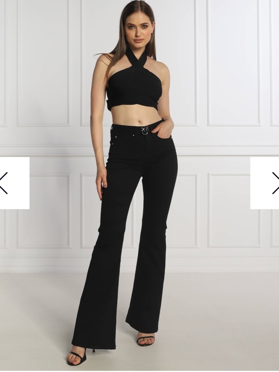 Pinko Denim - BNWT Pinko "Flora" Black Flare Jeans Pants